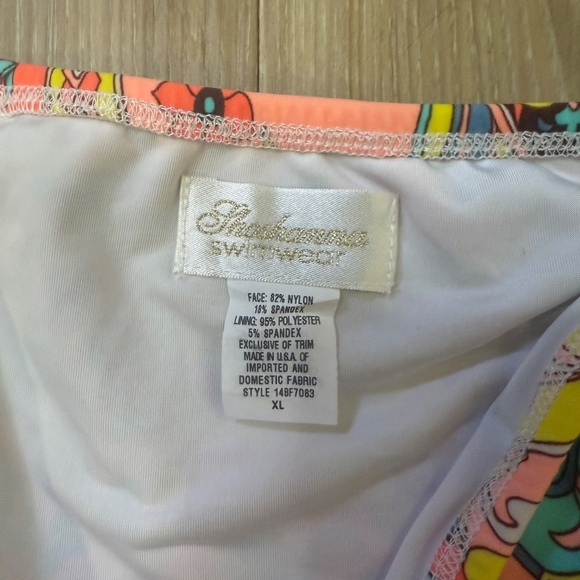 Shoshanna Bandeau Bikini Set – Size D Top / XL Bott - Picture 9 of 9